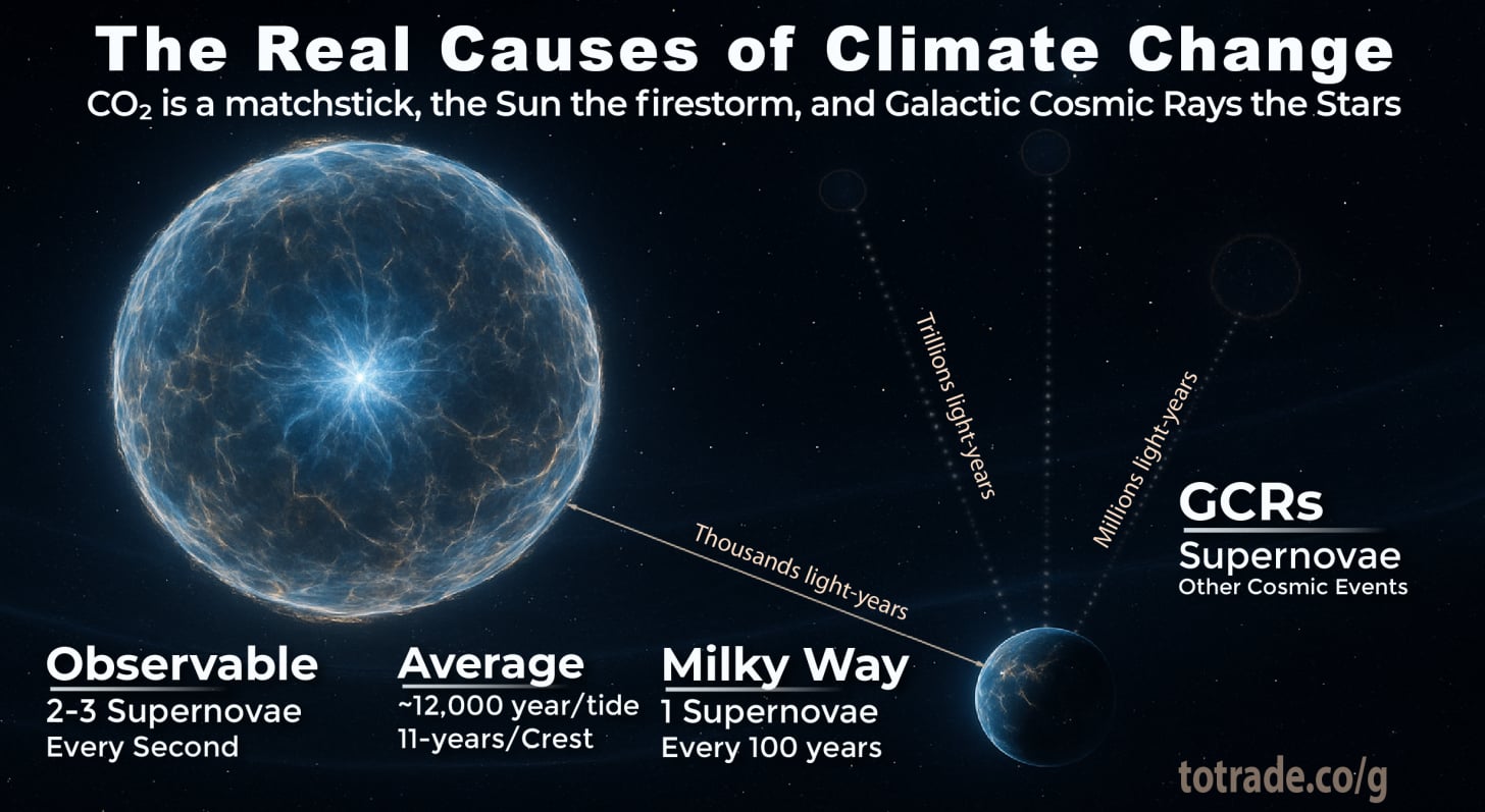 Galactic Cosmic Rays, GCRs, Ultra High-Energetic particles