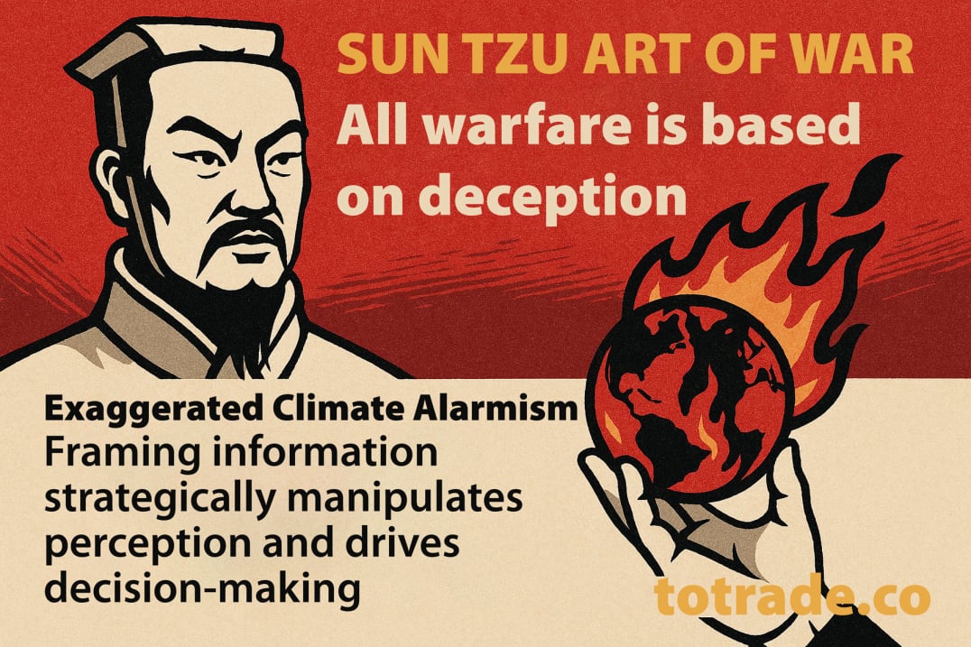 Sun Tzu said all warfare is based on deception. 