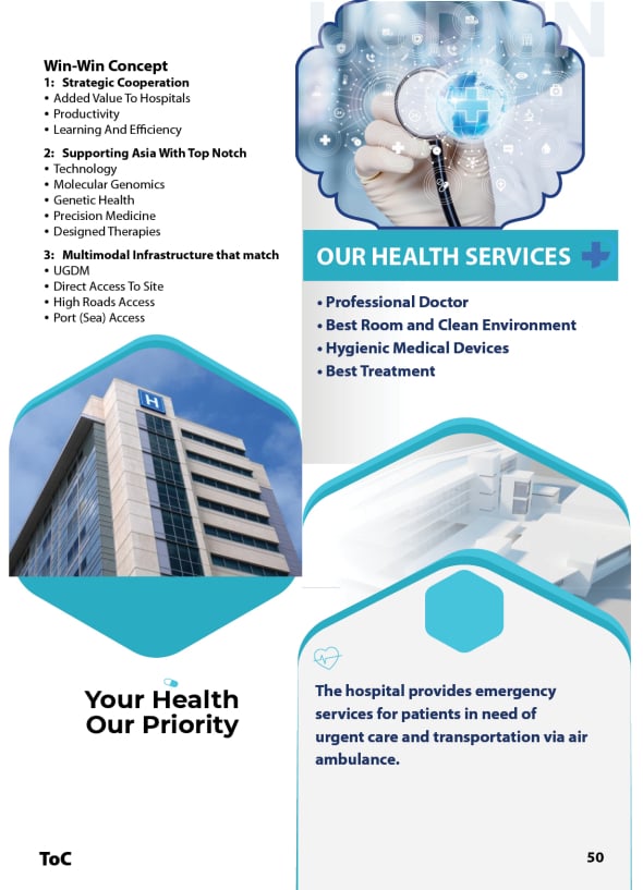 Health Concept and win-win configuration