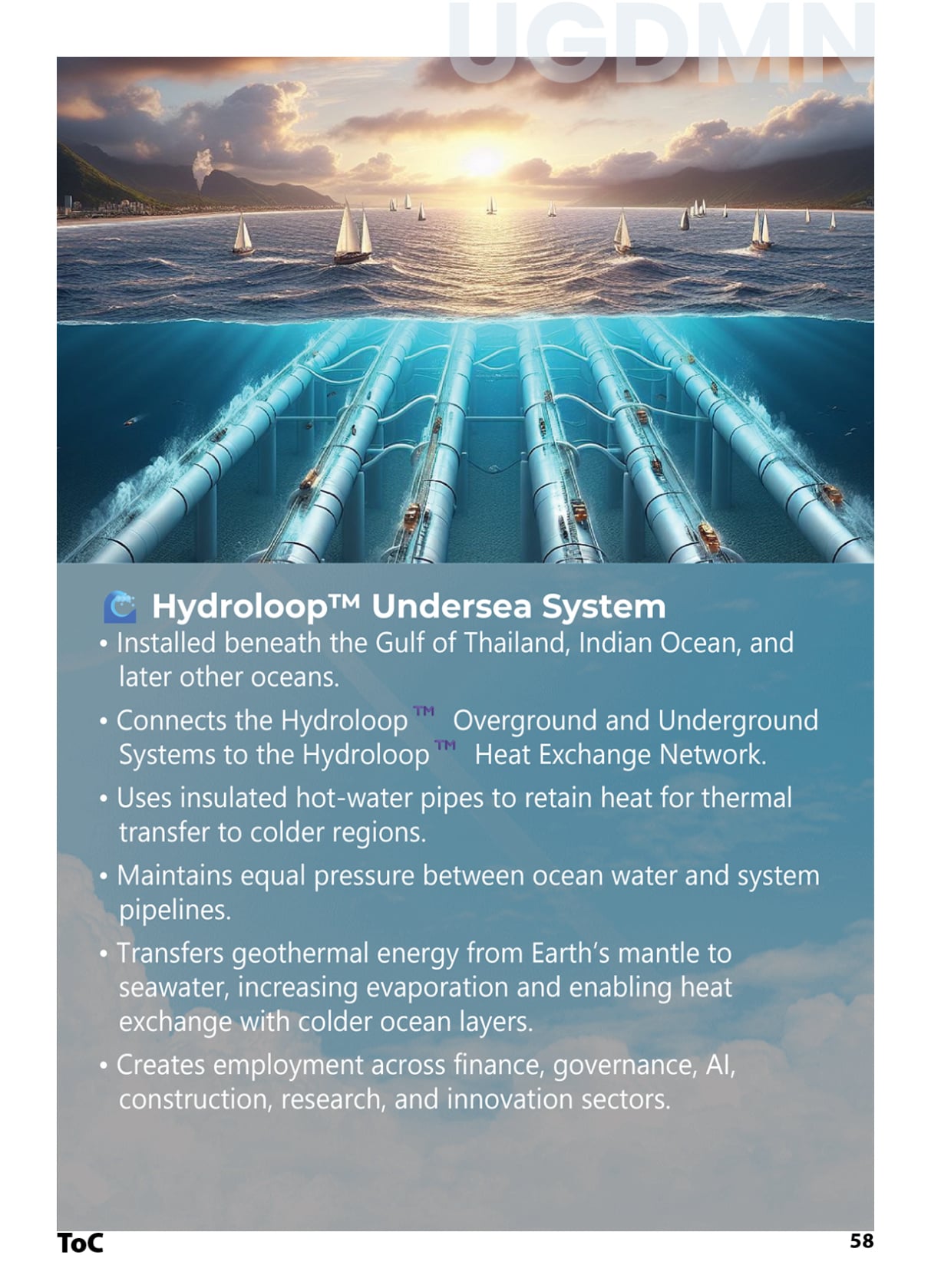 AI Integrated Hydroloop System to create Global Job and Education