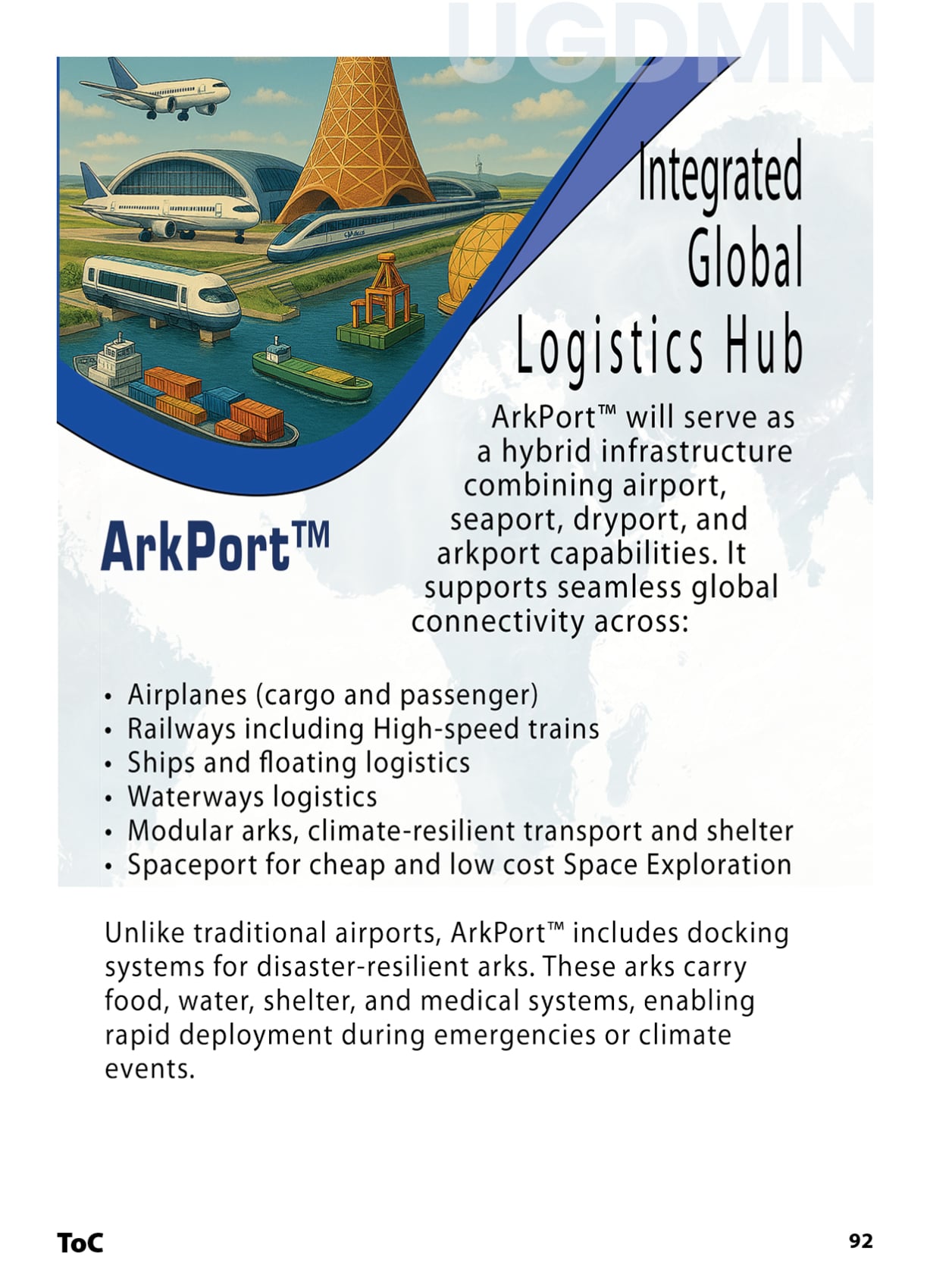 ArkPort Earth-Space Logistics
