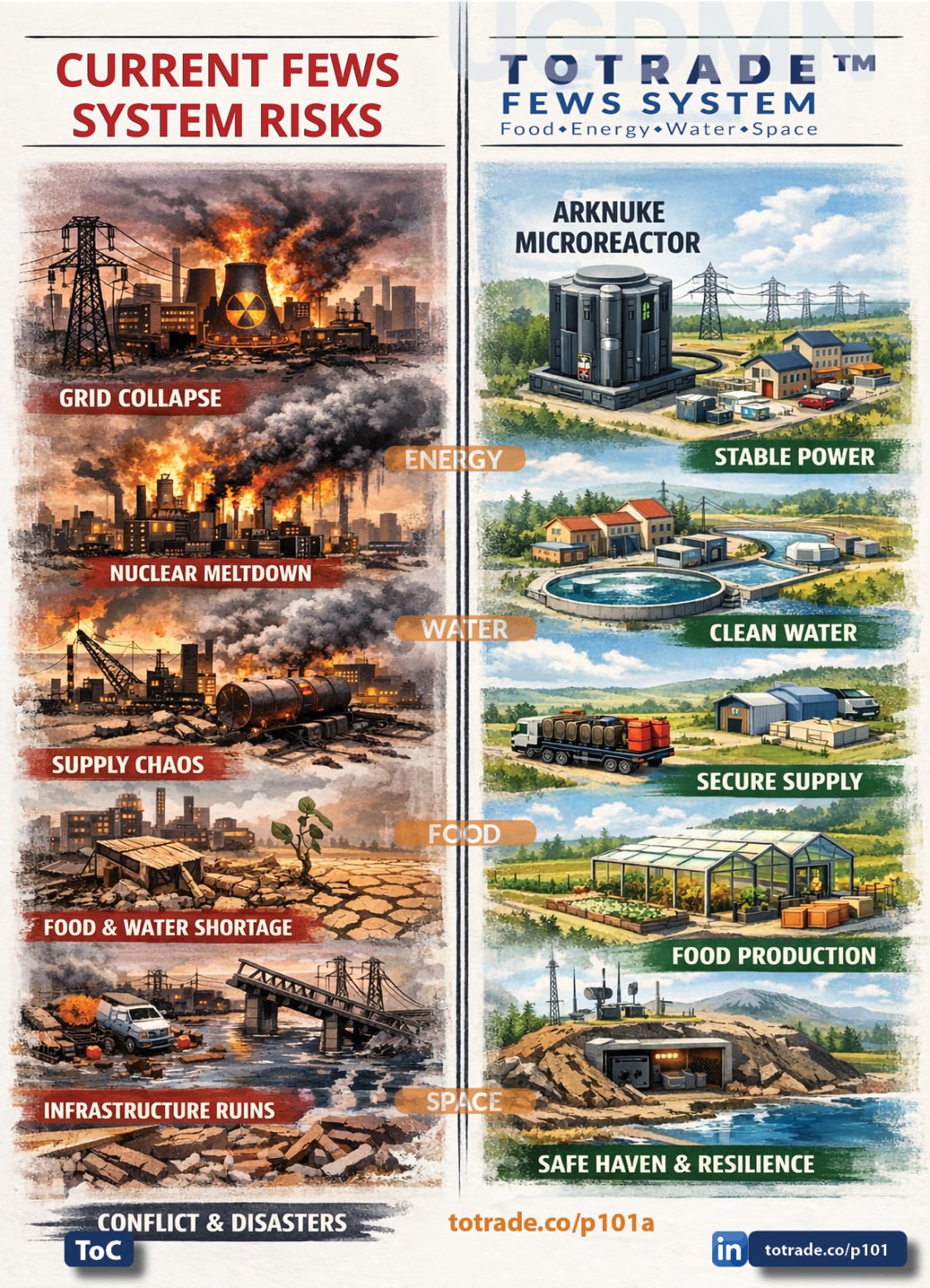 Food, Energy, Water Security (FEWS) for Qatar