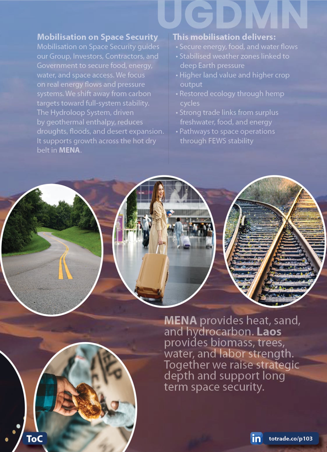 Food, Energy, Water Security (FEWS) for Qatar