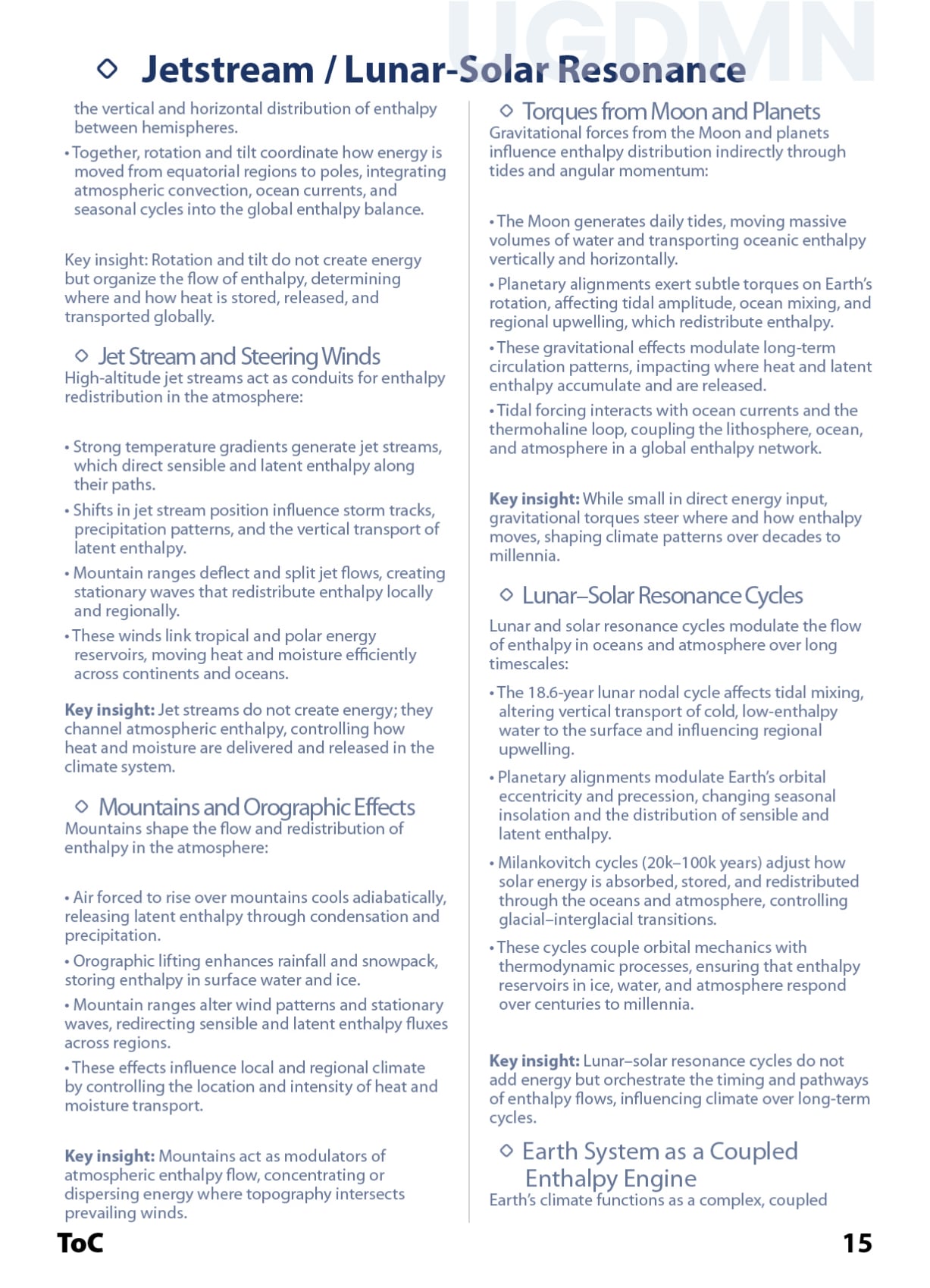 Planetary Enthalpy Engine