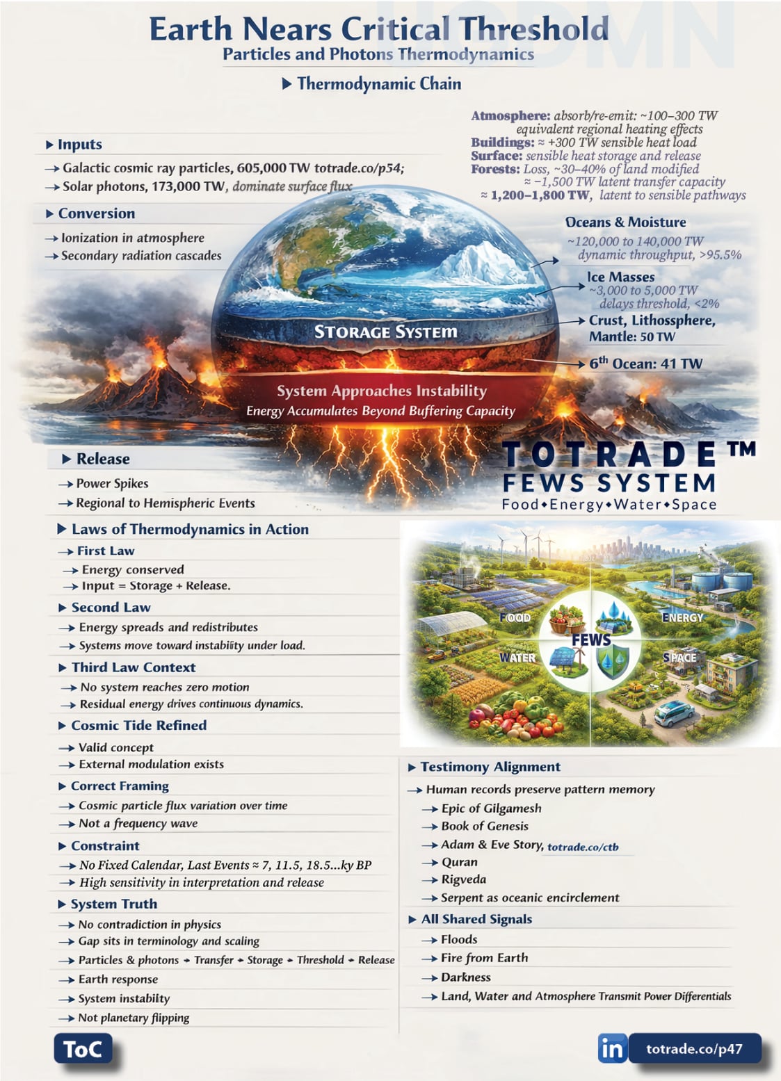 Earth Nears Critical Threshold