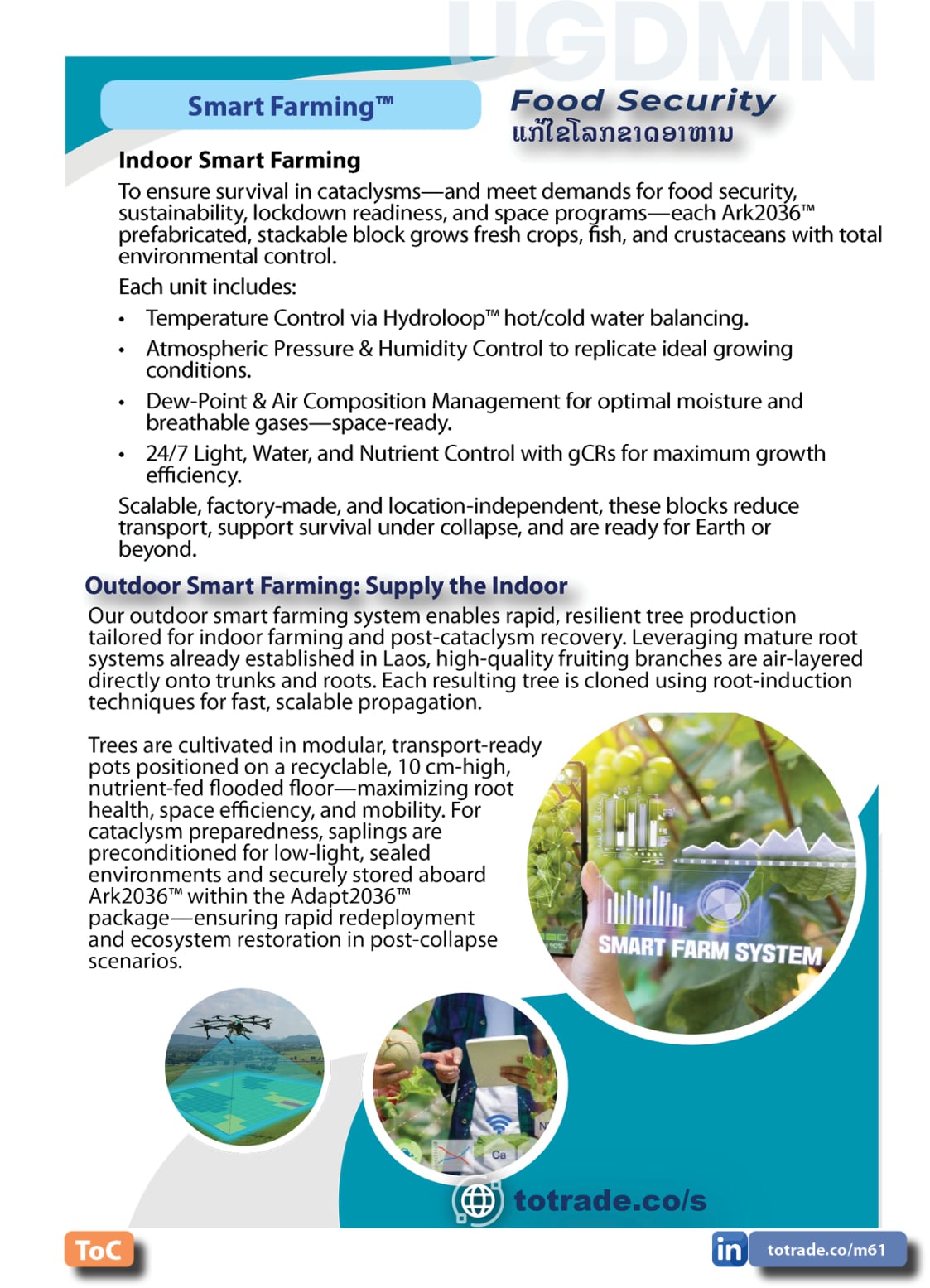 Food, Energy, Water Security (FEWS) for Qatar