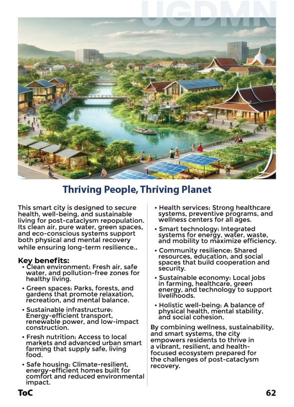 Smart City for Health Rejuvenation and Cleansing