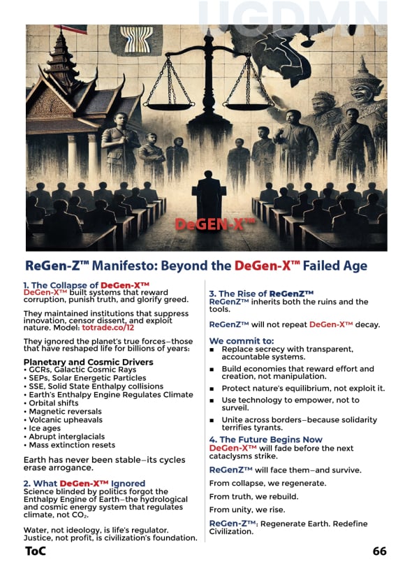 ReGen-Z™ Manifesto: Beyond the DeGen-X™ Failed Age