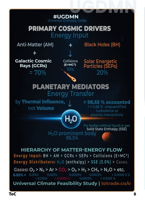 Primary Cosmic Drivers