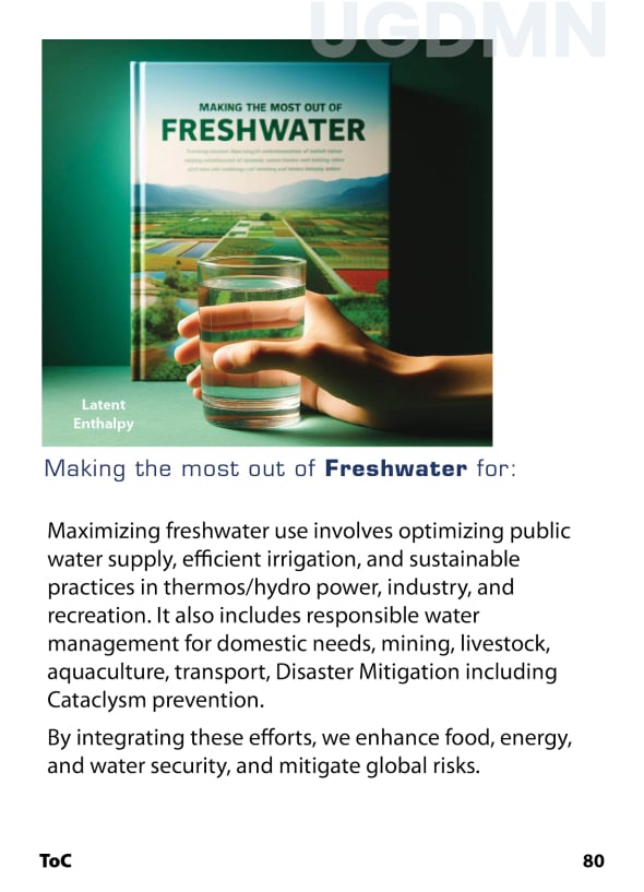 Making the Most Out of Freshwater