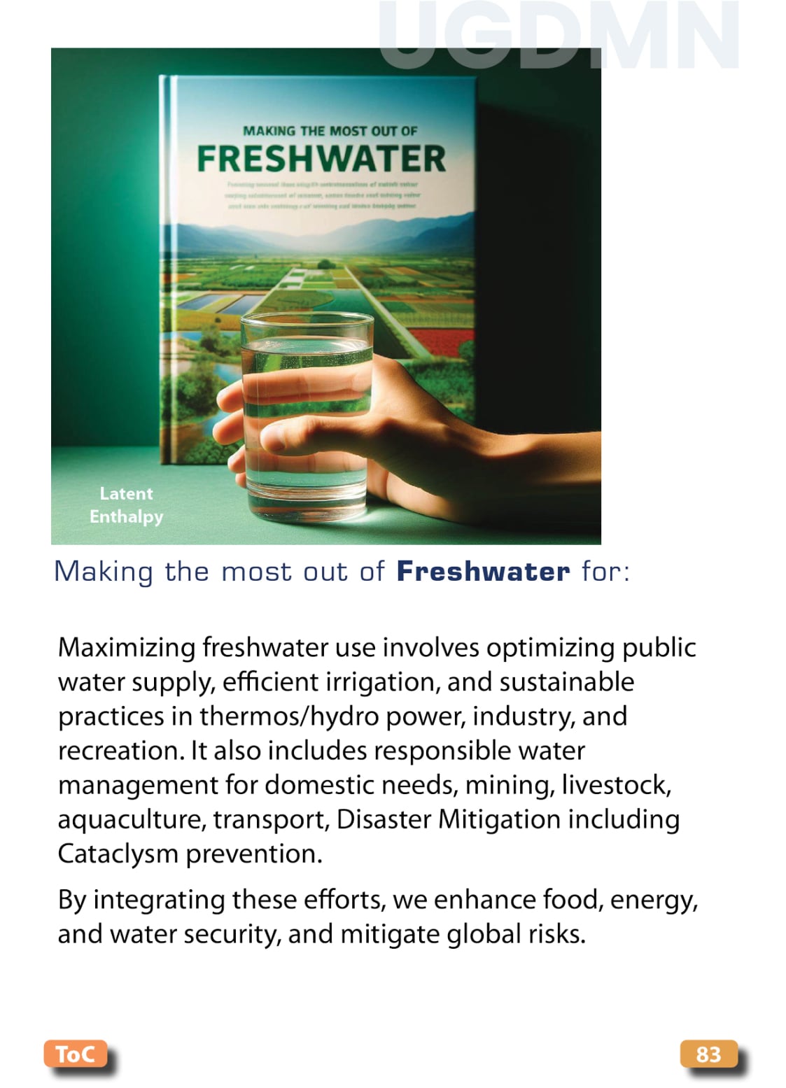 Food, Energy, Water Security (FEWS) for Qatar