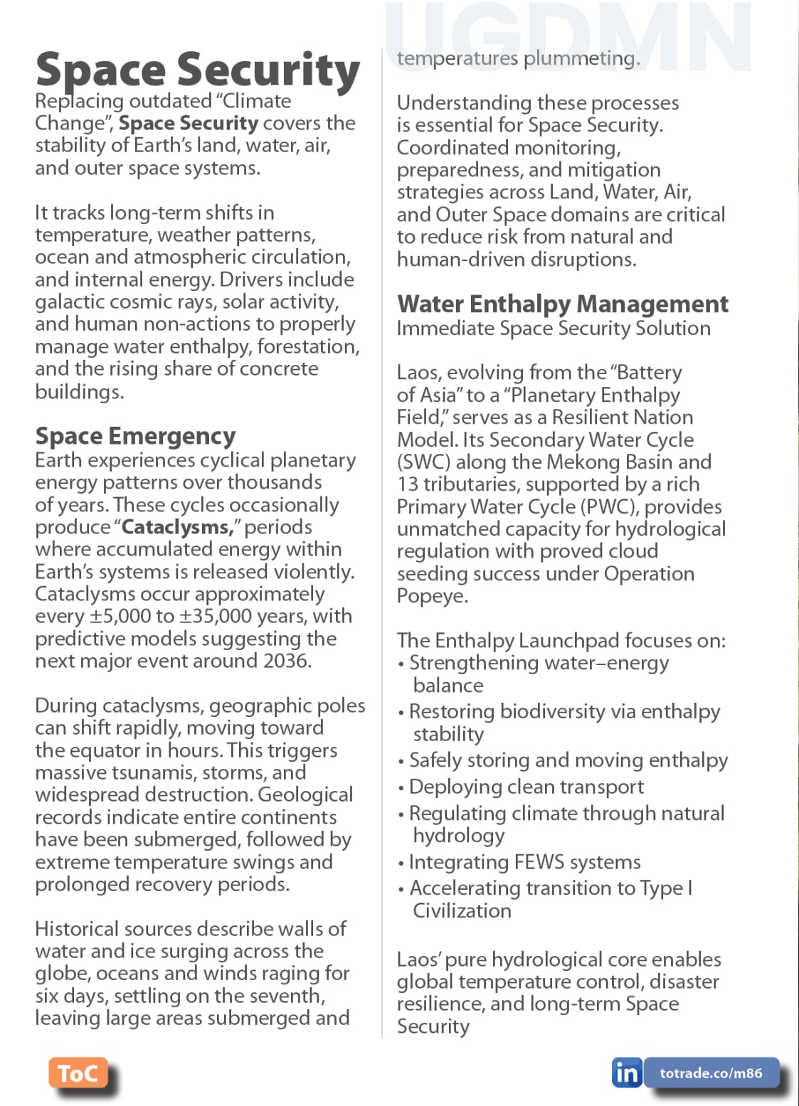 Food, Energy, Water Security (FEWS) for Qatar