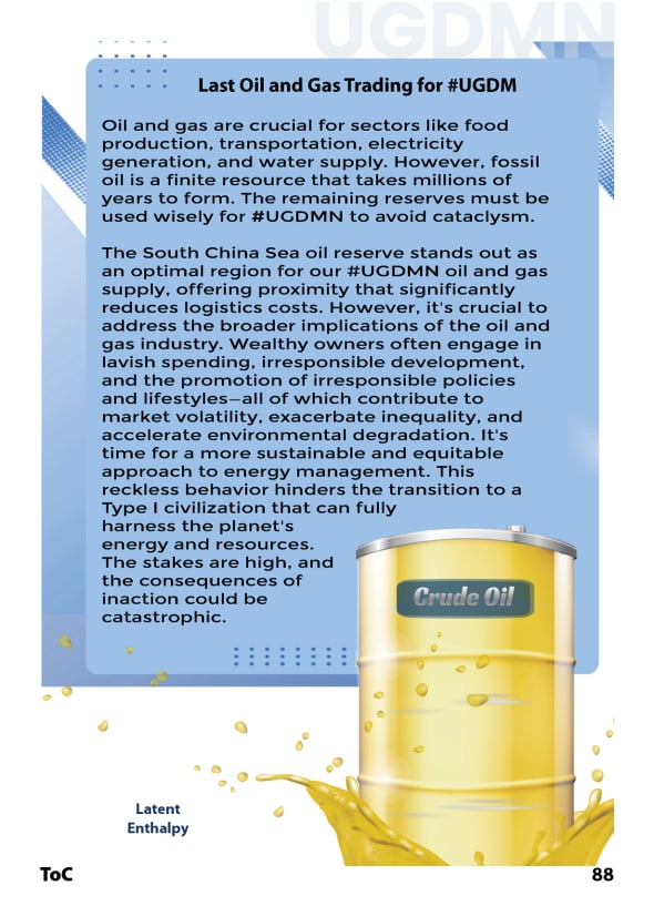 Trade Activities: Oil and Gas