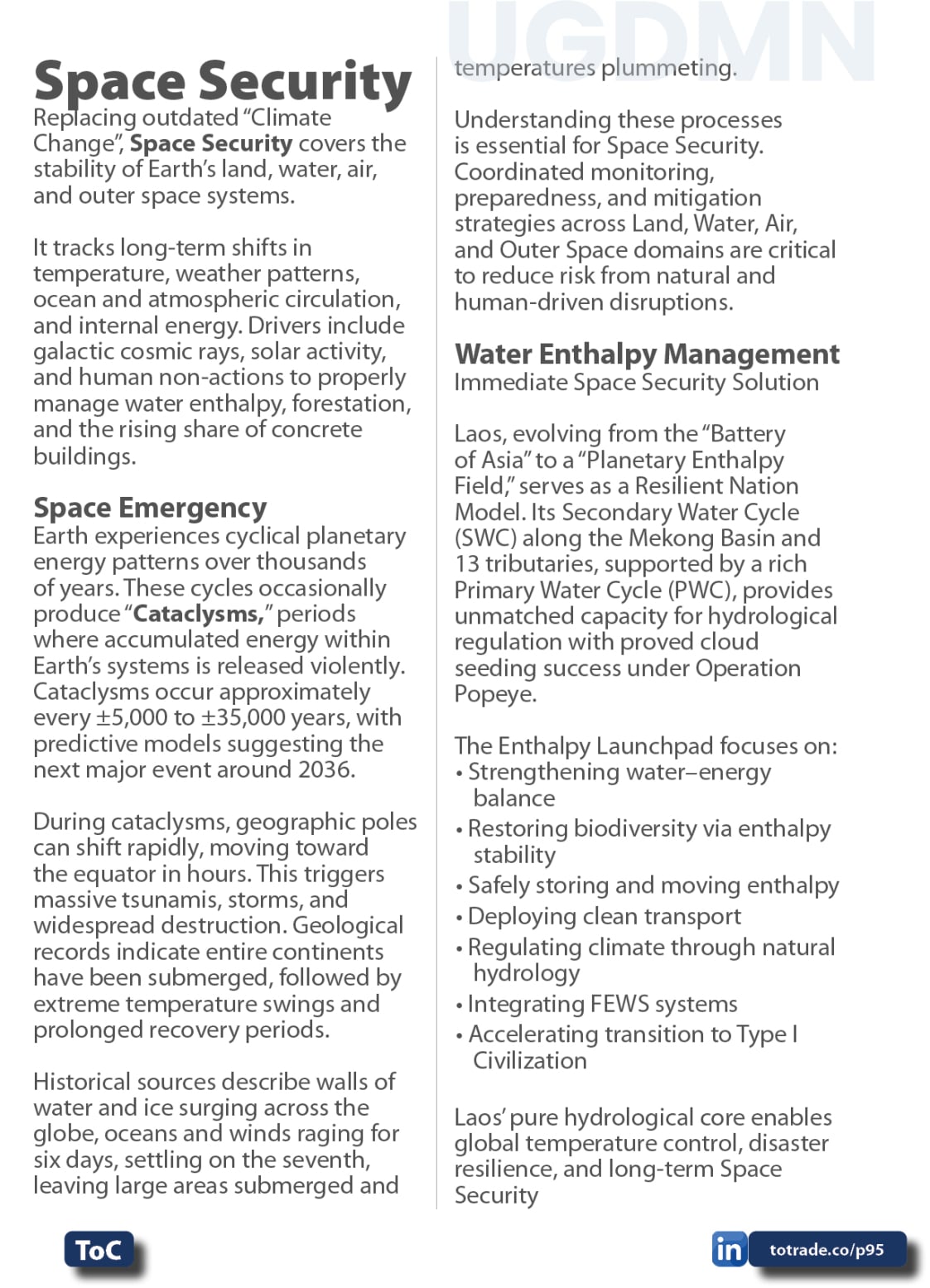 Food, Energy, Water Security (FEWS) for Qatar