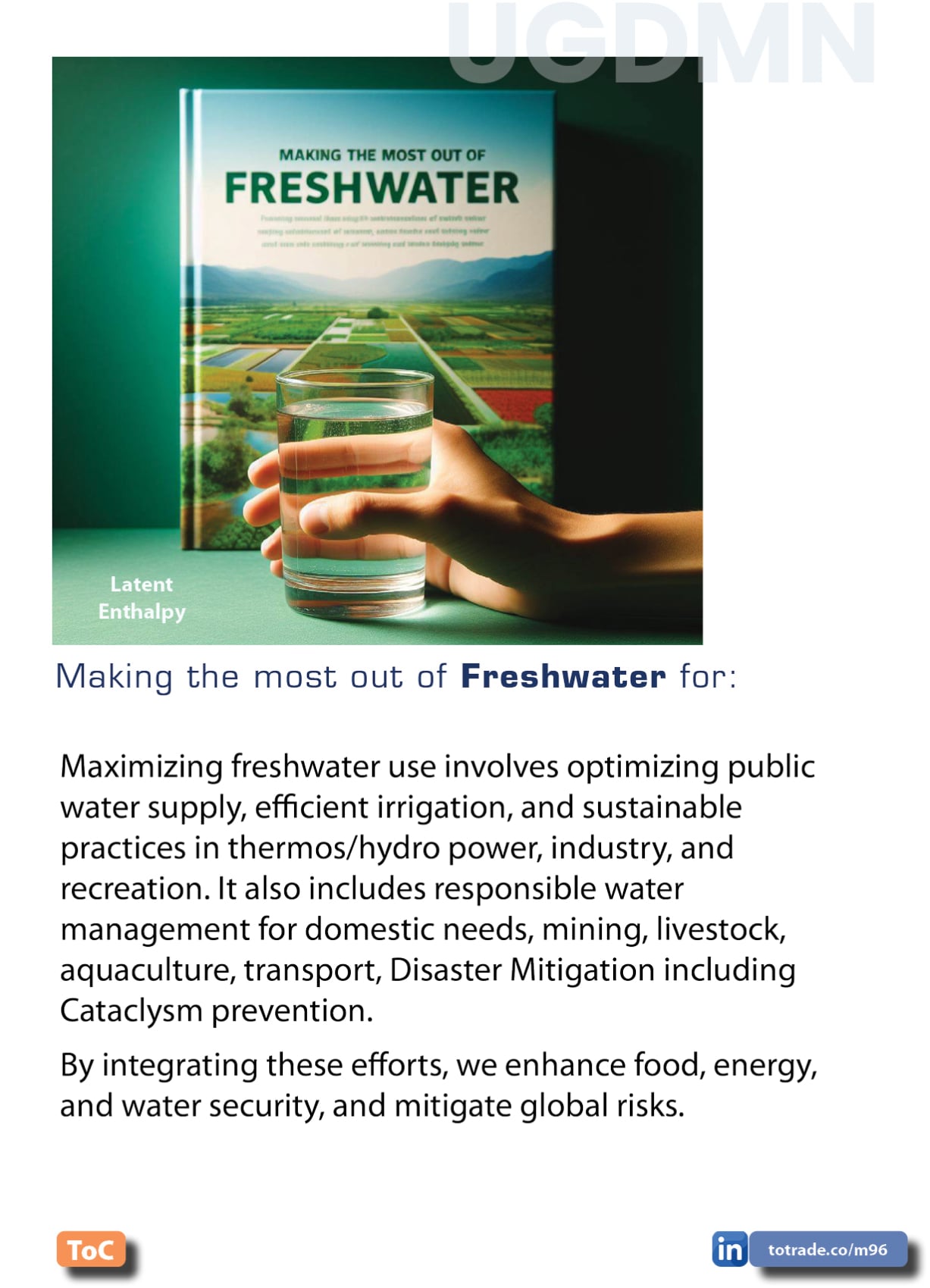 Water System to increase Electricity production