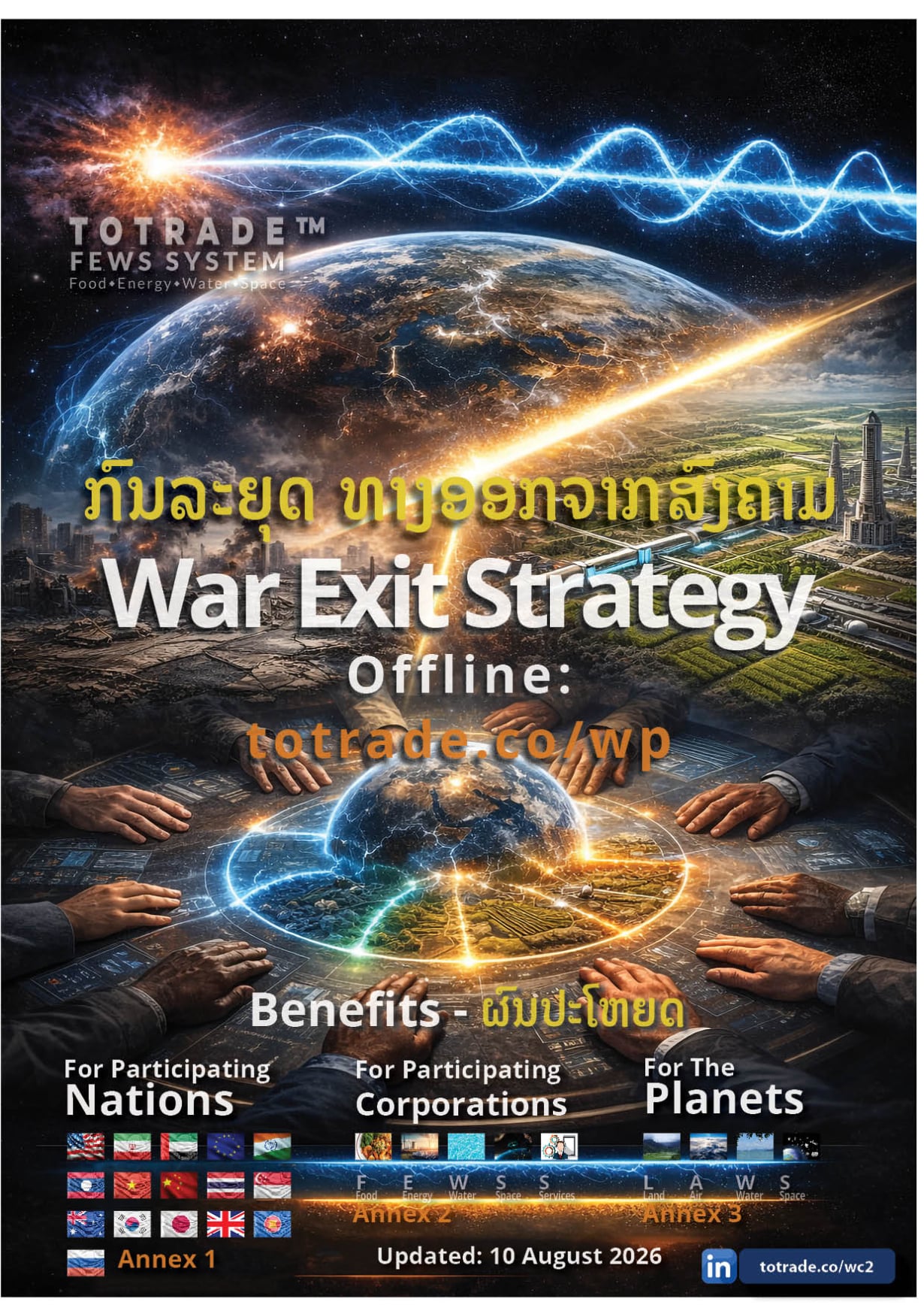 War Exit Strategy: We Face Two Choices. War or Survival. We Choose Both, Download Version