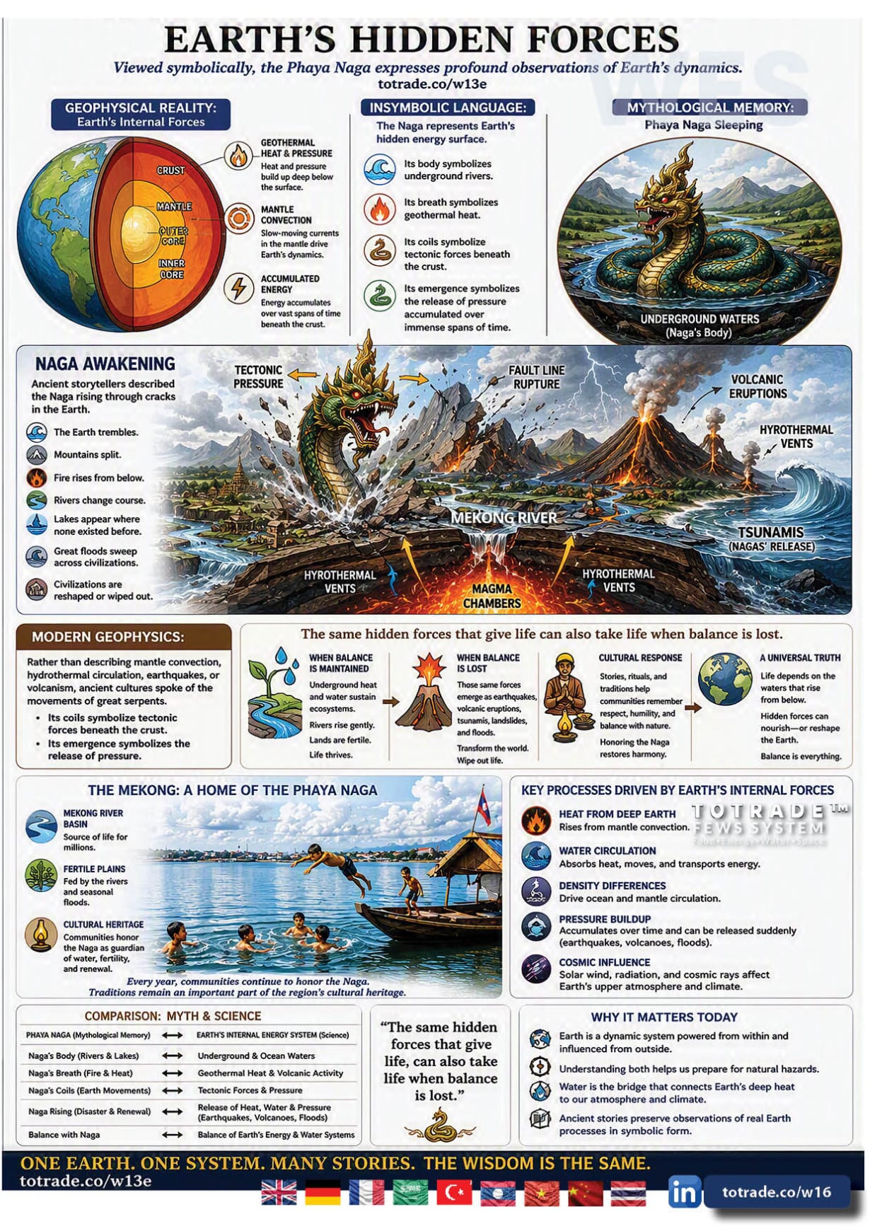 The Phaya Naga: A Mythological Memory of Earth's Hidden Forces