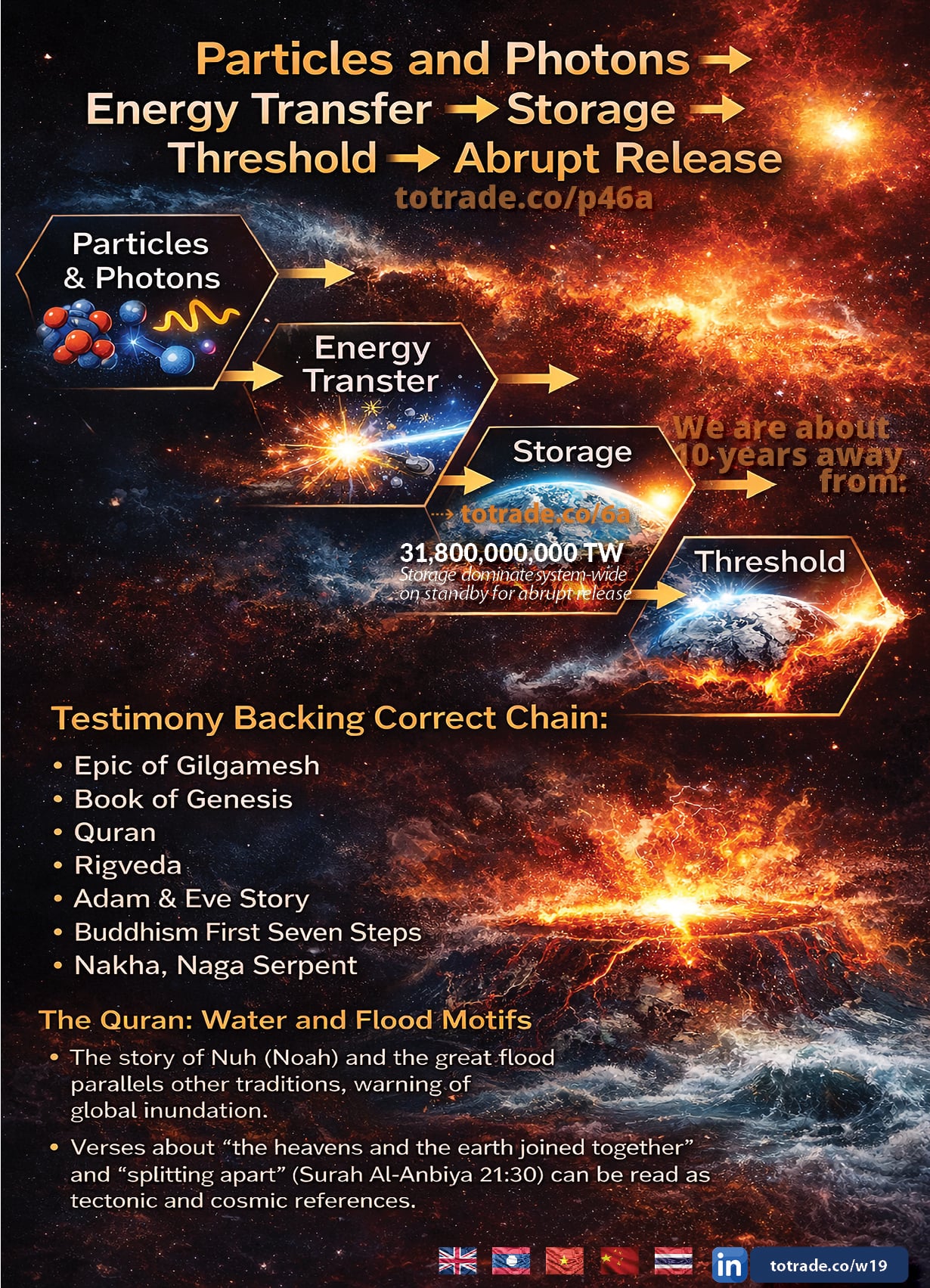 We Are About 10 Years from Threshold. The Chain Is Clear