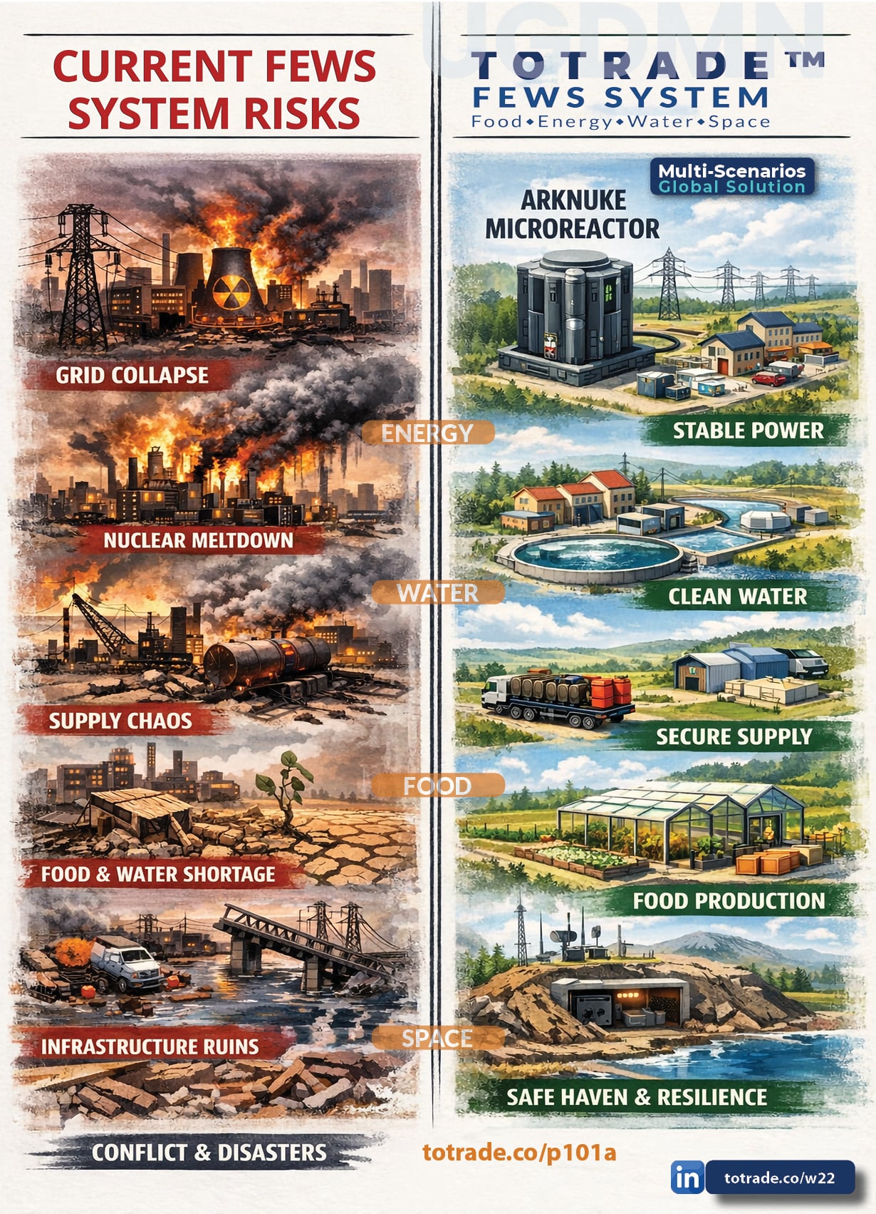 Grid Collapse. Nuclear Meltdown. Supply Chaos. Our Current Systems Cannot Absorb a Major Shock