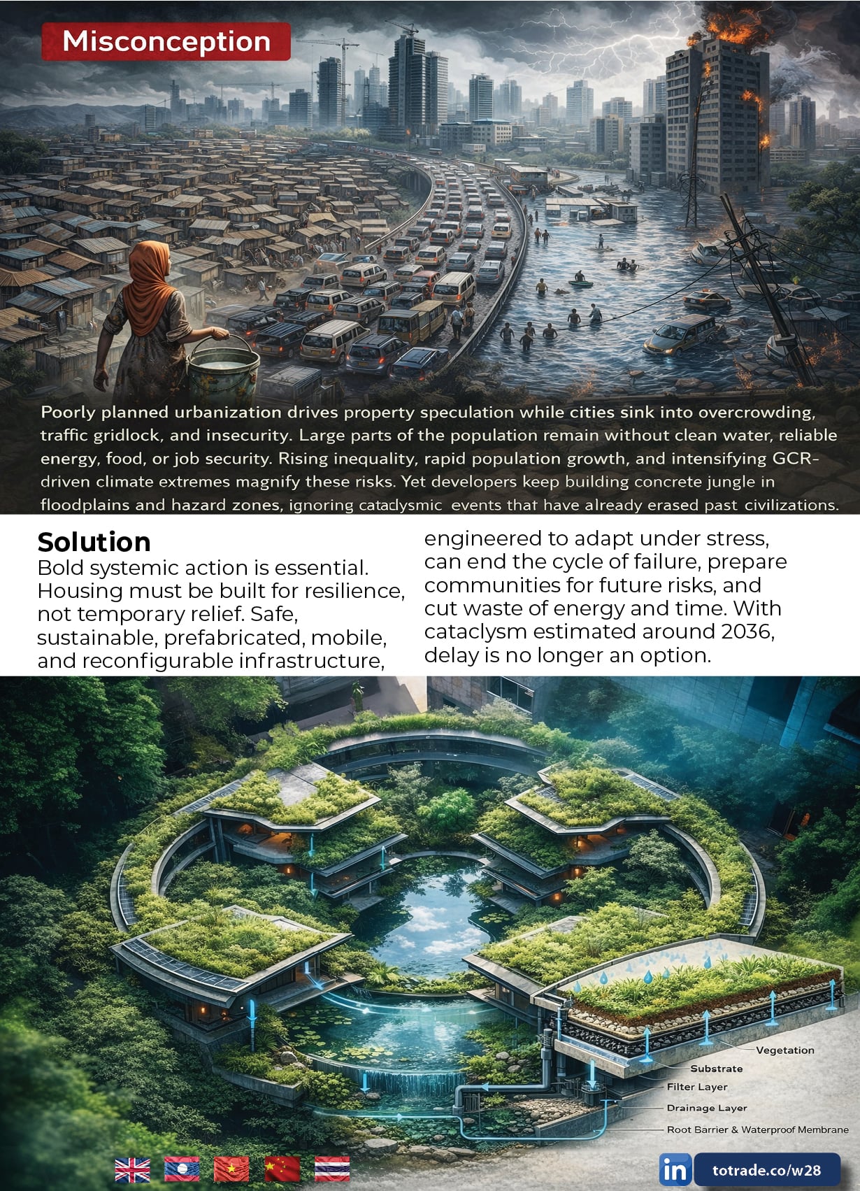 Developers Keep Building Concrete Jungles in Floodplains. We Build for Surviva