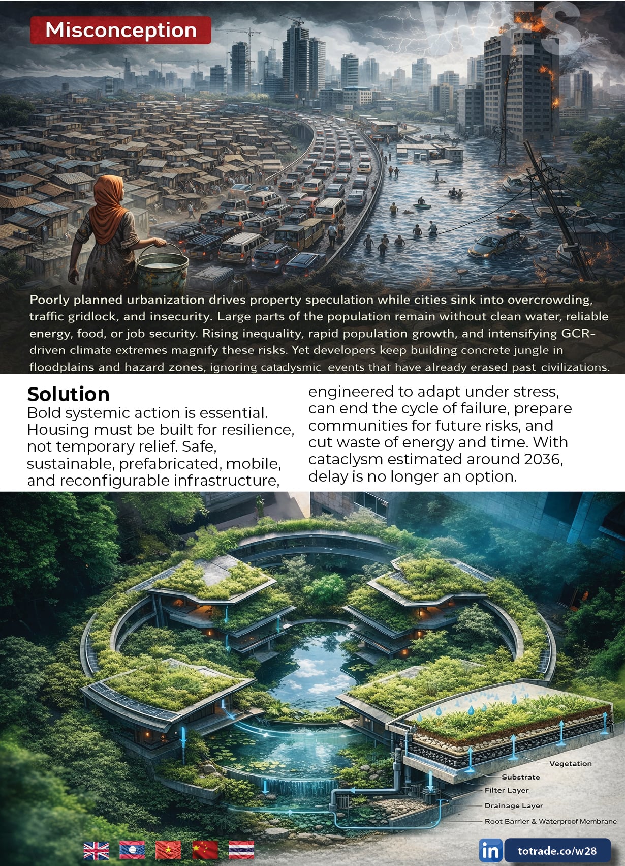 Developers Keep Building Concrete Jungles in Floodplains. We Build for Surviva