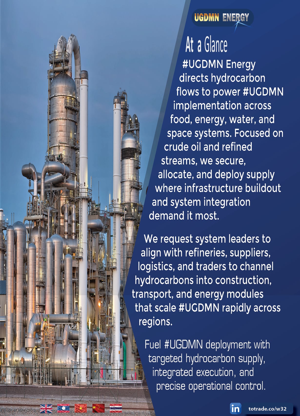 Hydrocarbon Flows Directed to Build the Future — Not Fund the Past