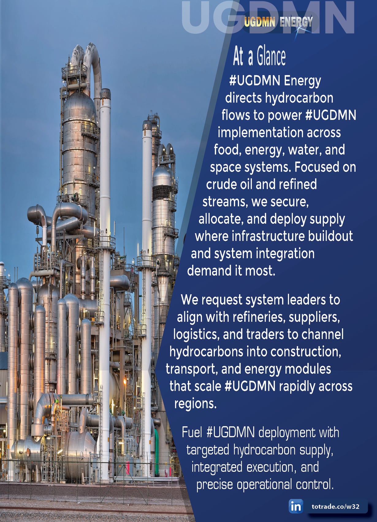 Hydrocarbon Flows Directed to Build the Future — Not Fund the Past