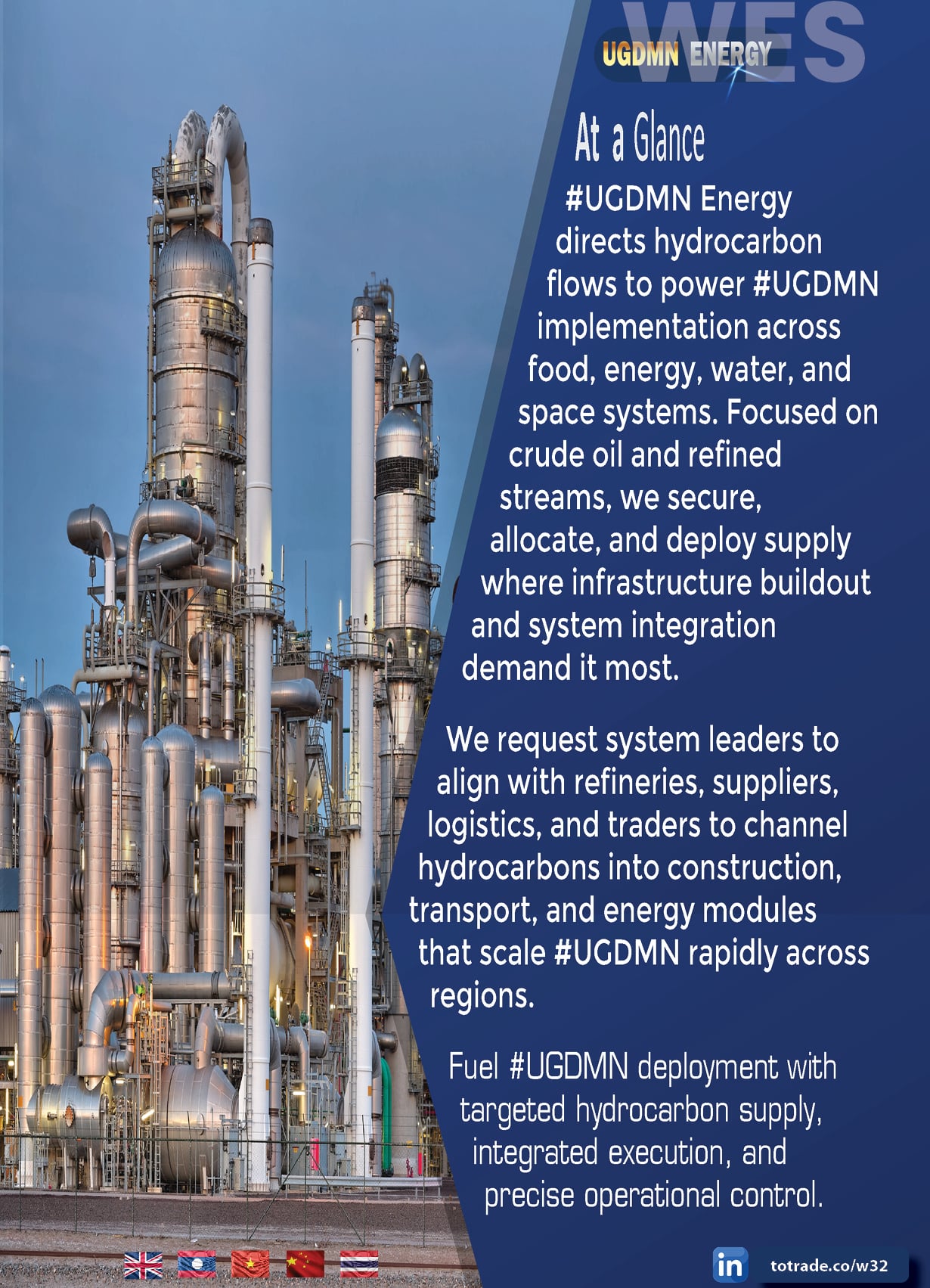 Hydrocarbon Flows Directed to Build the Future — Not Fund the Past
