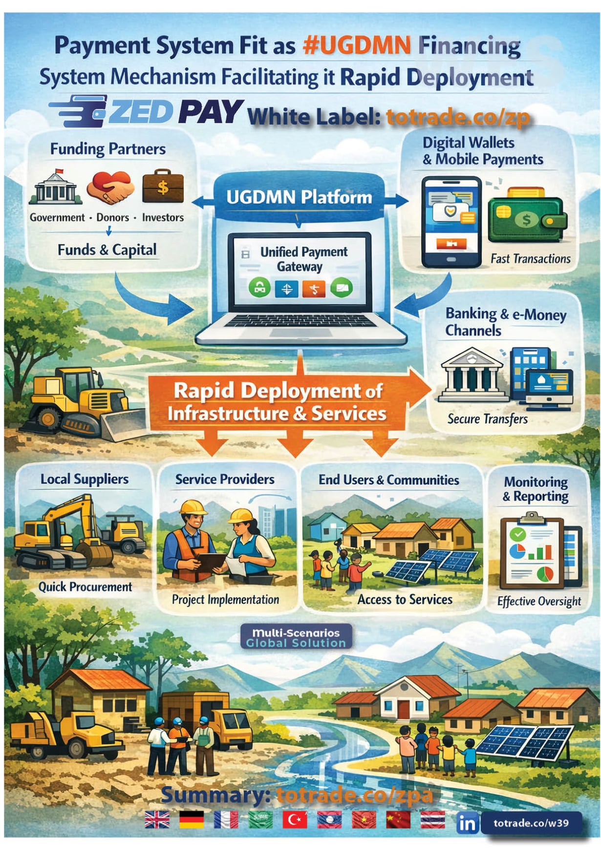 Fast Transactions. Secure Transfers. Rapid Infrastructure Deployment. One Payment Gateway