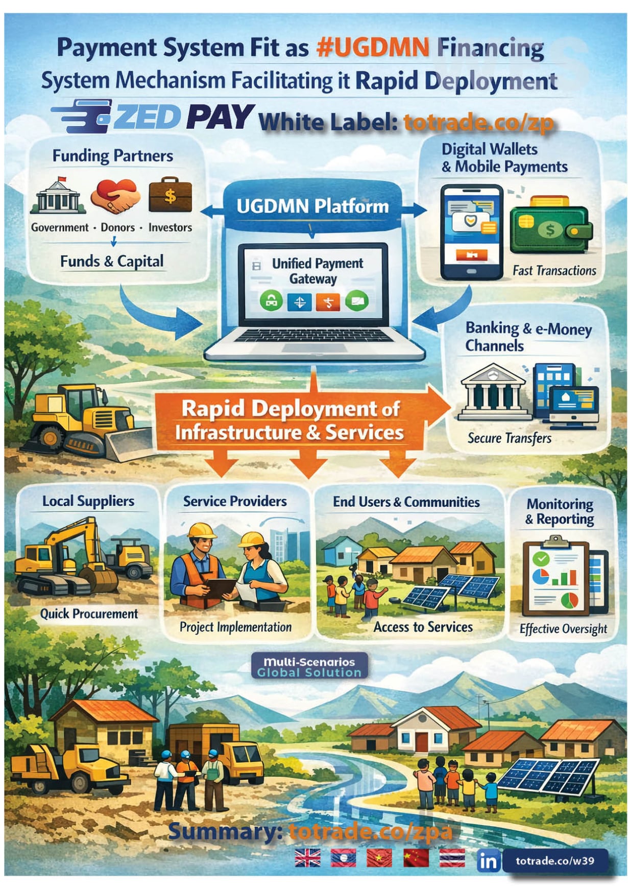 Fast Transactions. Secure Transfers. Rapid Infrastructure Deployment. One Payment Gateway