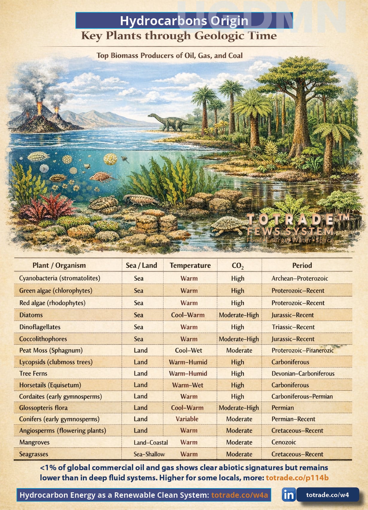 Oil and Coal Did Not Come From Dead Dinosaurs. Here Is the Science
