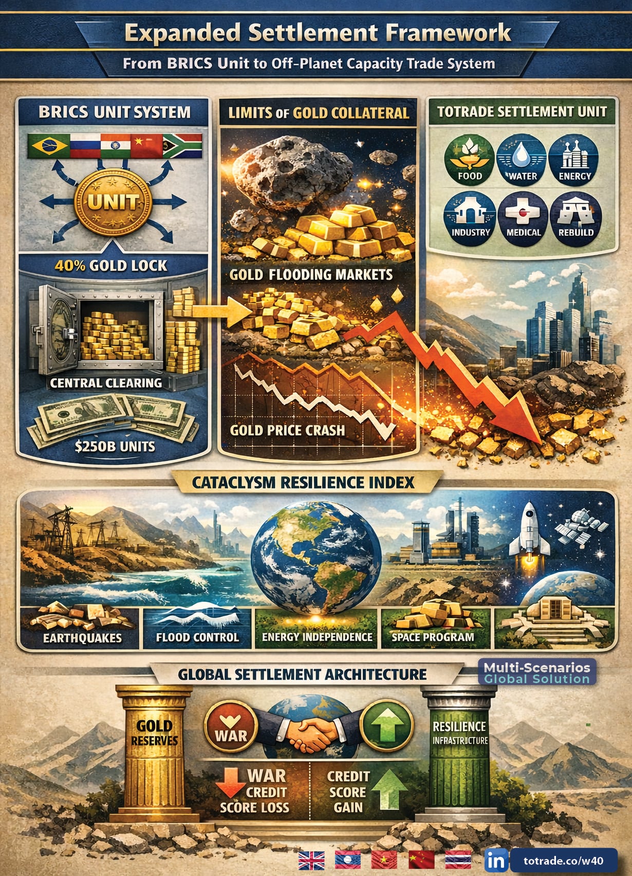 From BRICS Gold Unit to Off-Planet Capacity Trade System