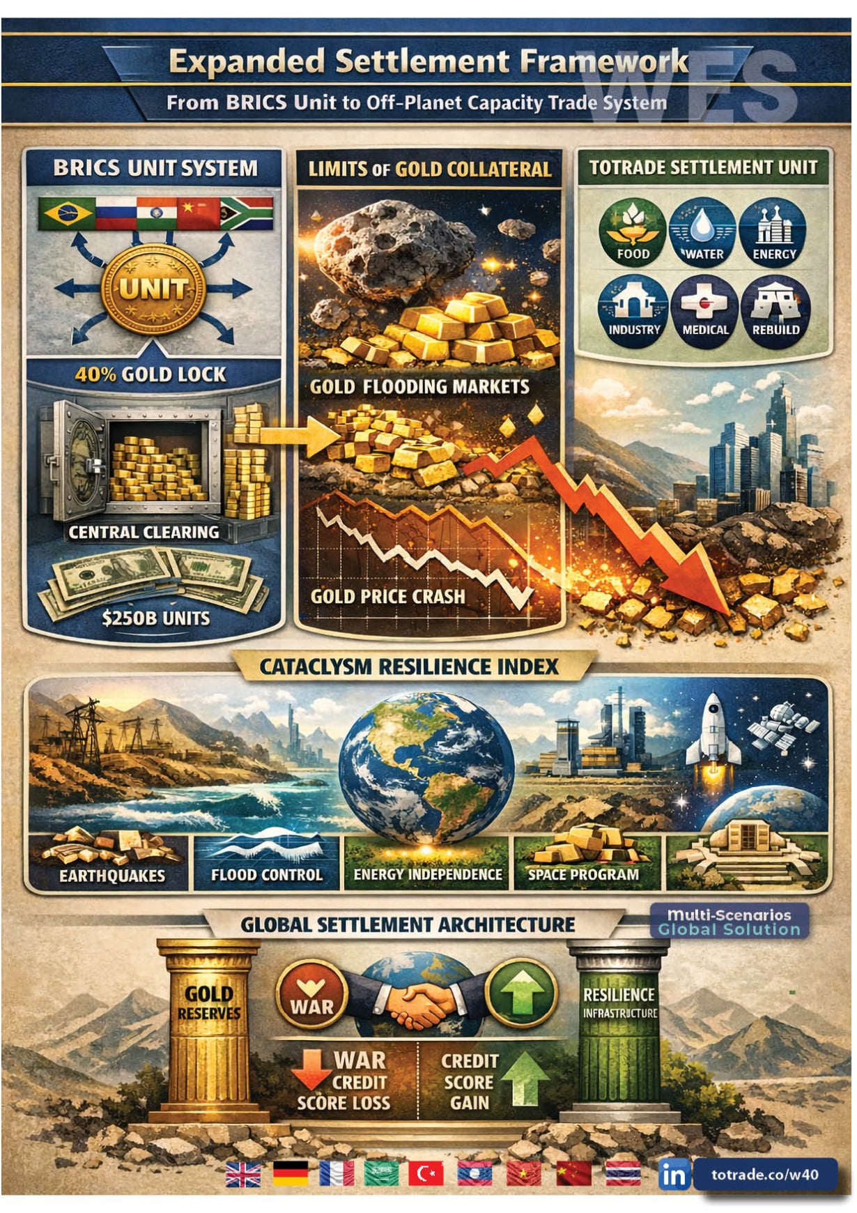 From BRICS Gold Unit to Off-Planet Capacity Trade System