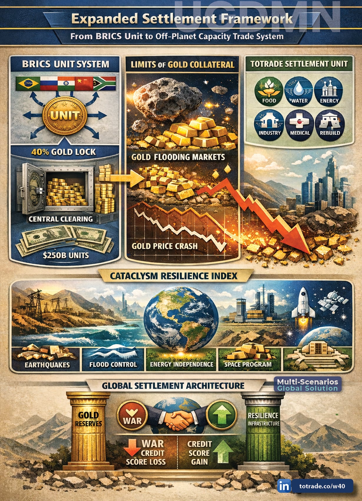 From BRICS Gold Unit to Off-Planet Capacity Trade System