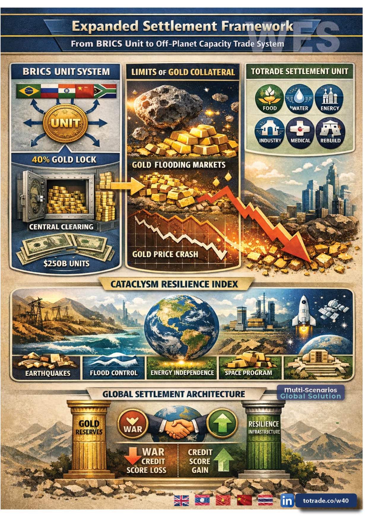 From BRICS Gold Unit to Off-Planet Capacity Trade System