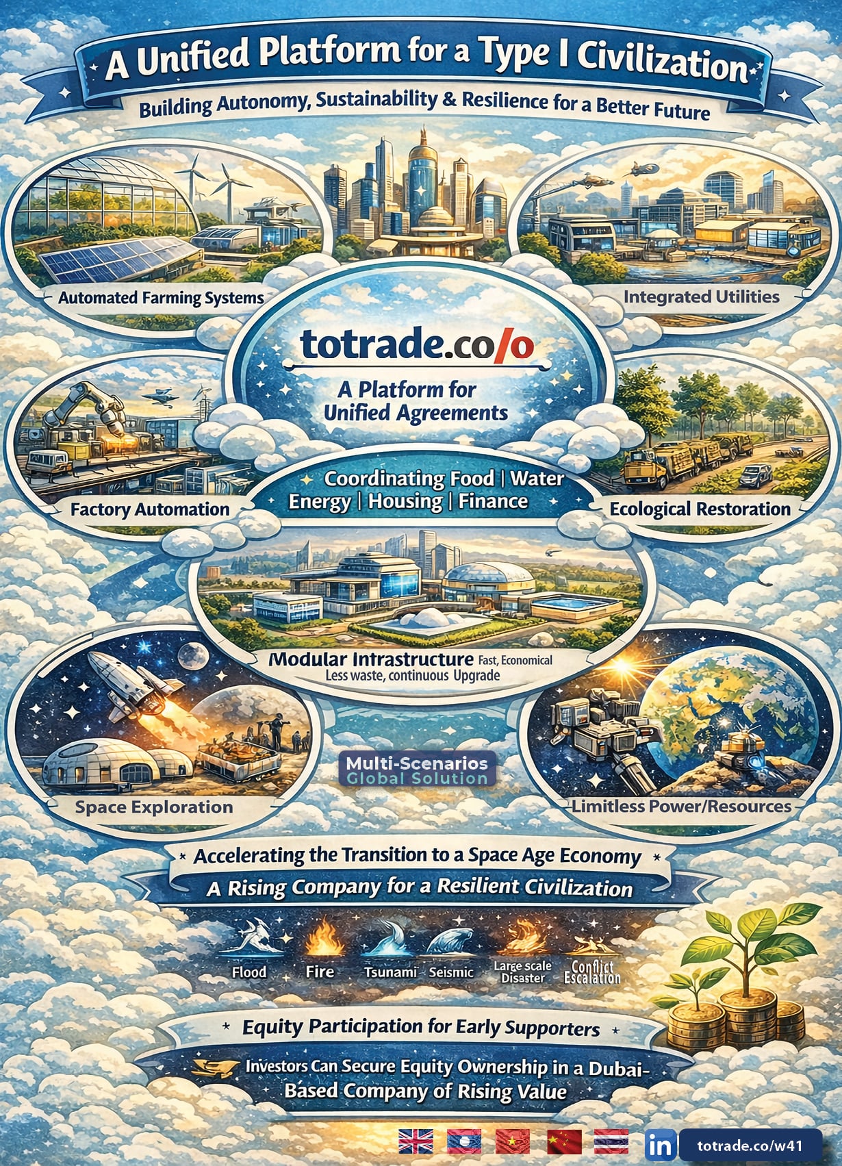 We Are Building the Platform That Moves Humanity to Type I