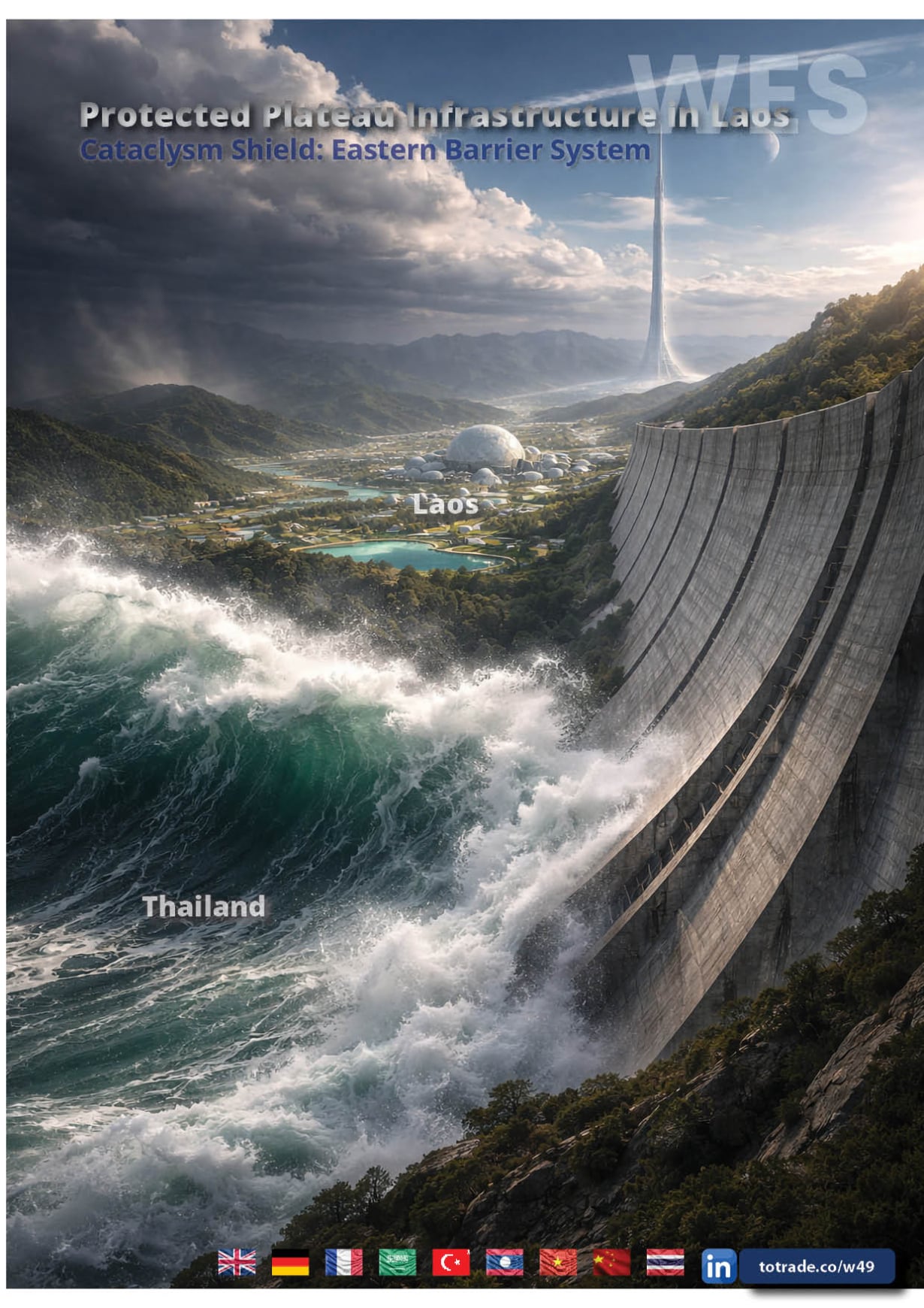 Protected Plateau Infrastructure in Laos Cataclysm Shield: Eastern Barrier System