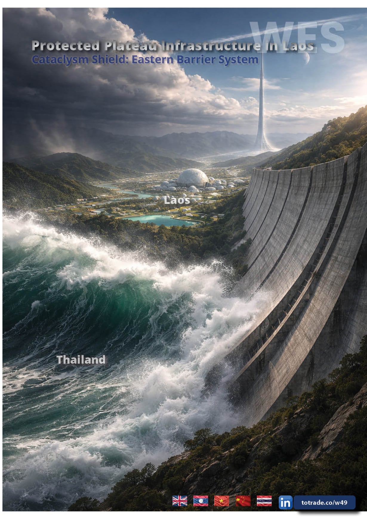 Protected Plateau Infrastructure in Laos Cataclysm Shield: Eastern Barrier System